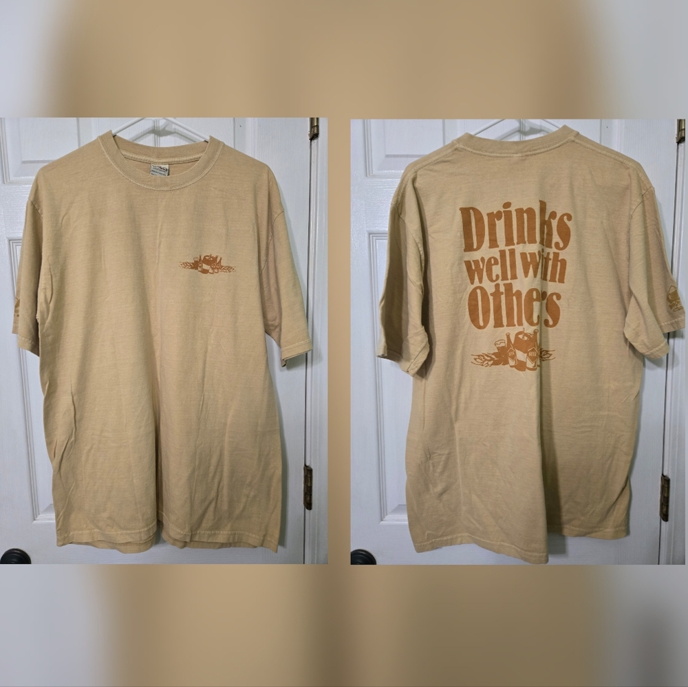 NWT Short Sleeve Graphic Tee - 'Drinks Well With Others'